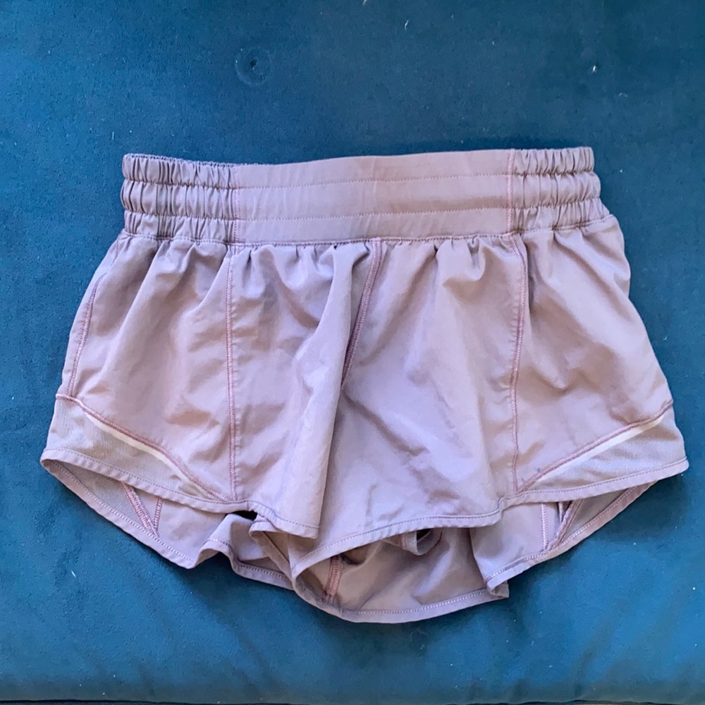 dark purple lululemon hotty hot short